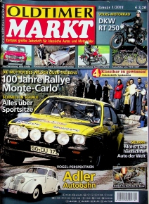Oldtimer Markt 01/2011 Oldtimer Markt 01/2011